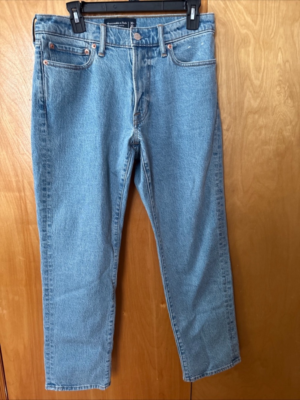 Abercrombie & Fitch vintage stretch straight jeans 30/30 new